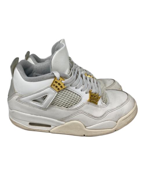 NIKE（ナイキ）NIKE (ナイキ) Air Jordan 4 Retro ホワイト サイズ:27cmの古着・服飾アイテム