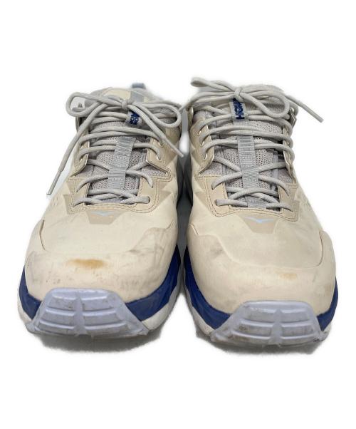 HOKAONEONE（ホカオネオネ）HOKAONEONE (ホカオネオネ) CHALLENGER ATR 7 GTX ベージュ×ネイビー サイズ:27cmの古着・服飾アイテム