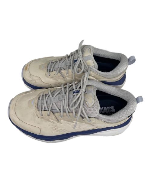 HOKAONEONE（ホカオネオネ）HOKAONEONE (ホカオネオネ) CHALLENGER ATR 7 GTX ベージュ×ネイビー サイズ:27cmの古着・服飾アイテム