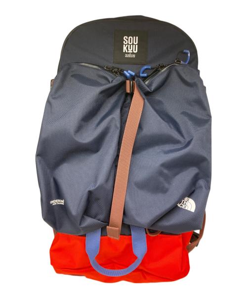 THE NORTH FACE（ザ ノース フェイス）THE NORTH FACE (ザ ノース フェイス) UNDERCOVER (アンダーカバー) ユーティリティ バックパック レッド×ネイビーの古着・服飾アイテム