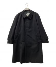Aquascutum（アクアスキュータム）の古着「カシミヤコート」｜ブラック