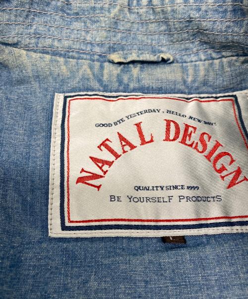NATAL DESIGN（ネイタルデザイン）NATAL DESIGN (ネイタルデザイン) デニムコート インディゴ サイズ:Lの古着・服飾アイテム