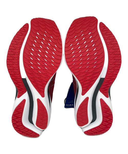 MIZUNO（ミズノ）MIZUNO (ミズノ) WAVE RIDER 28 SW レッド サイズ:27.5cmの古着・服飾アイテム