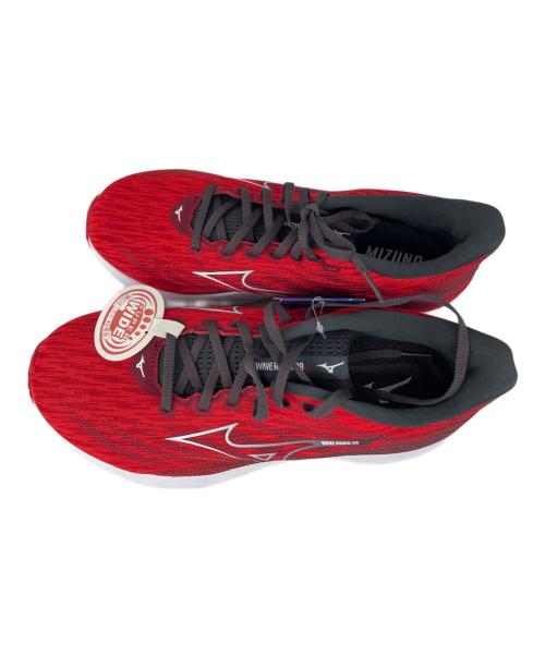 MIZUNO（ミズノ）MIZUNO (ミズノ) WAVE RIDER 28 SW レッド サイズ:27.5cmの古着・服飾アイテム
