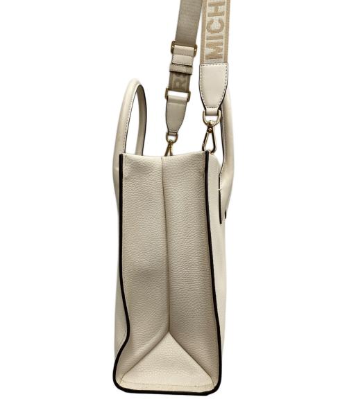 MICHAEL KORS（マイケルコース）MICHAEL KORS (マイケルコース) 2WAYバッグ ベージュの古着・服飾アイテム