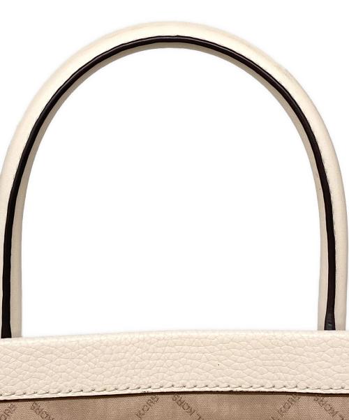 MICHAEL KORS（マイケルコース）MICHAEL KORS (マイケルコース) 2WAYバッグ ベージュの古着・服飾アイテム