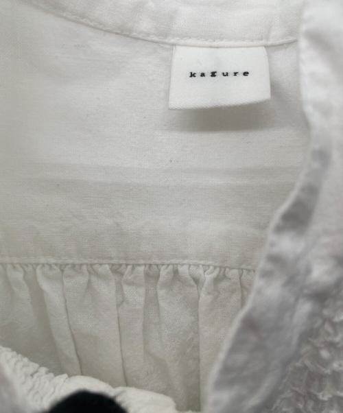 KAGURE（カグレ）KAGURE (カグレ) 長袖シャツ ホワイト サイズ:FREEの古着・服飾アイテム