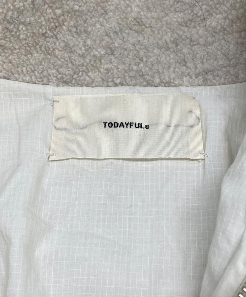 TODAYFUL（トゥデイフル）TODAYFUL (トゥデイフル) Boa Fleece Pullover ベージュ サイズ:FREEの古着・服飾アイテム