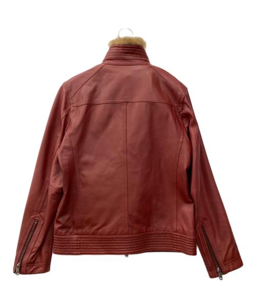 BURBERRY BLACK LABEL（バーバリーブラックレーベル）BURBERRY BLACK LABEL (バーバリーブラックレーベル) ライナー付レザージャケット ブラウン サイズ:Lの古着・服飾アイテム