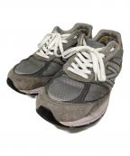 NEW BALANCEニューバランス）の古着「ローカットスニーカー」｜グレー