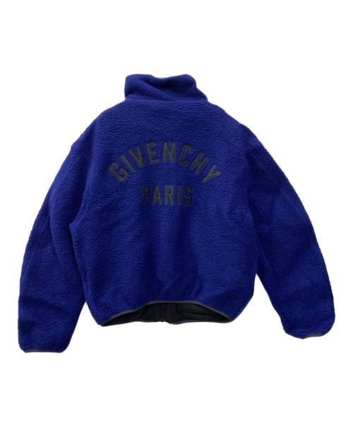 GIVENCHY（ジバンシィ）GIVENCHY (ジバンシィ) ボアジャケット ブルー サイズ:SIZE 46の古着・服飾アイテム