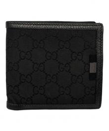 GUCCI（グッチ）の古着「2つ折り財布」｜ブラック