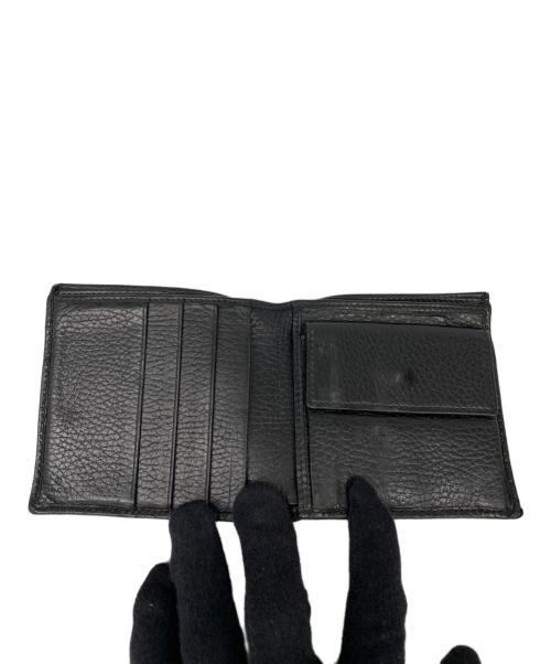 GUCCI（グッチ）GUCCI (グッチ) 2つ折り財布 ブラックの古着・服飾アイテム