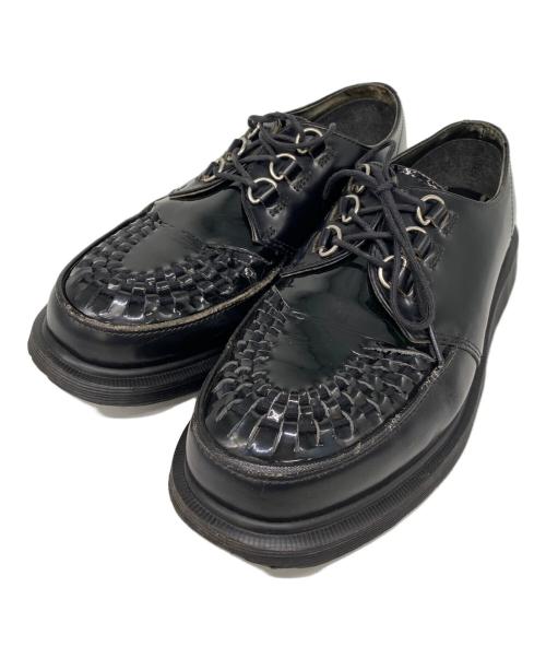 Dr.Martens（ドクターマーチン）Dr.Martens (ドクターマーチン) ラムゼイクリーパーシューズ ブラック サイズ:UK8の古着・服飾アイテム