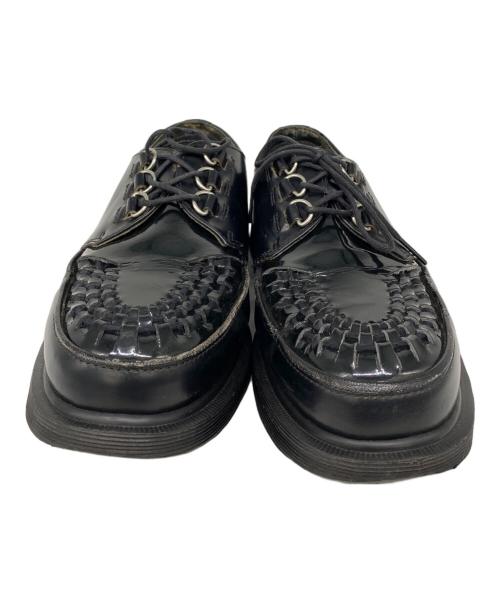 Dr.Martens（ドクターマーチン）Dr.Martens (ドクターマーチン) ラムゼイクリーパーシューズ ブラック サイズ:UK8の古着・服飾アイテム