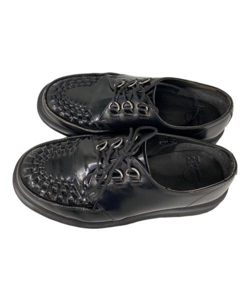 Dr.Martens（ドクターマーチン）Dr.Martens (ドクターマーチン) ラムゼイクリーパーシューズ ブラック サイズ:UK8の古着・服飾アイテム