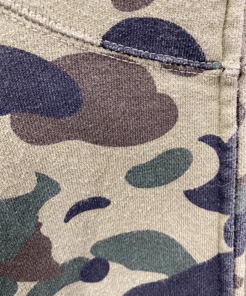 A BATHING APE（アベイシングエイプ）A BATHING APE (アベイシングエイプ) ジップパーカー エイプカモ  グリーン サイズ:2XLの古着・服飾アイテム