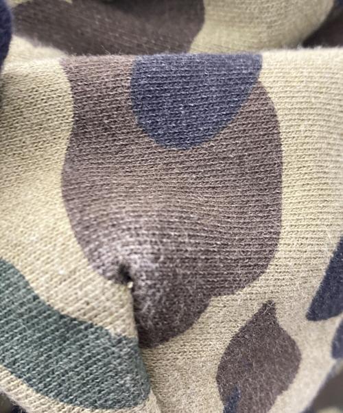 A BATHING APE（アベイシングエイプ）A BATHING APE (アベイシングエイプ) ジップパーカー エイプカモ  グリーン サイズ:2XLの古着・服飾アイテム