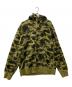 A BATHING APE（アベイシングエイプ）の古着「ジップパーカー エイプカモ 」｜グリーン