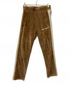Palm Angelsパーム エンジェルス）の古着「CHENILLE TRACK PANTS」｜ブラウン