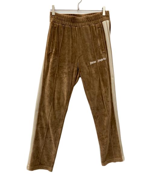 Palm Angels（パーム エンジェルス）Palm Angels (パーム エンジェルス) CHENILLE TRACK PANTS ブラウン サイズ:Ｍの古着・服飾アイテム