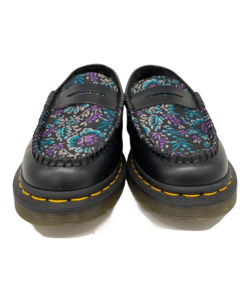 Dr.Martens（ドクターマーチン）Dr.Martens (ドクターマーチン) フローラルジャガード ブラック サイズ:UK5の古着・服飾アイテム