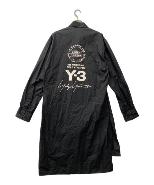 YOHJI YAMAMOTO（ヨウジヤマモト）YOHJI YAMAMOTO (ヨウジヤマモト) adidas (アディダス) 長袖ワンピース ブラック サイズ:XSの古着・服飾アイテム