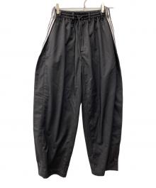 adidas×Y-3（アディダス×ワイスリー）の古着「ワイドトラックパンツ」｜ブラック
