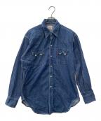 LEVI'S VINTAGE CLOTHINGリーバイス ビンテージ クロージング）の古着「ショートホーンウエスタンデニムシャツ」｜インディゴ
