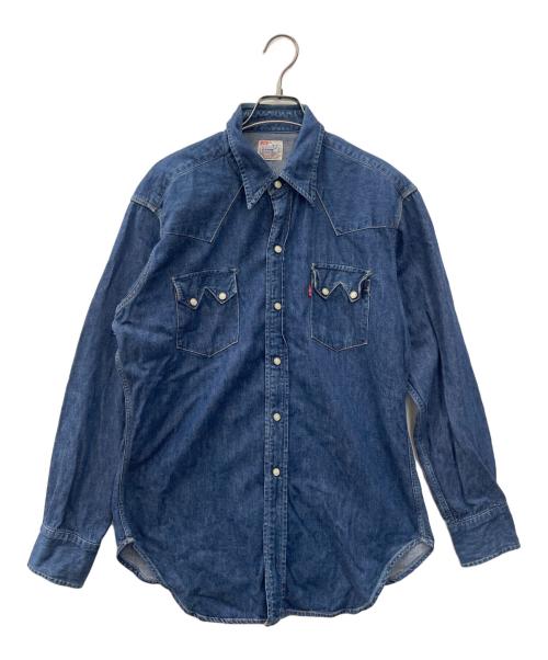 LEVI'S VINTAGE CLOTHING（リーバイス ビンテージ クロージング）LEVI'S VINTAGE CLOTHING (リーバイス ビンテージ クロージング) ショートホーンウエスタンデニムシャツ インディゴ サイズ:44の古着・服飾アイテム