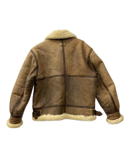 US SHEEPSKIN（USシープスキン）US SHEEPSKIN (USシープスキン) B-3ムートンジャケット ブラウン サイズ:42の古着・服飾アイテム