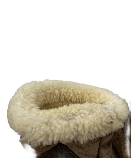 US SHEEPSKIN（USシープスキン）US SHEEPSKIN (USシープスキン) B-3ムートンジャケット ブラウン サイズ:42の古着・服飾アイテム