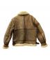 US SHEEPSKIN (USシープスキン) B-3ムートンジャケット ブラウン サイズ:42：13000円