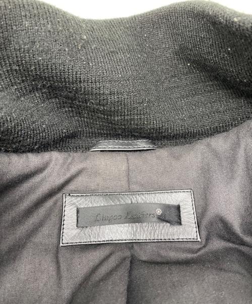 Liugoo Leathers（リューグーレザーズ）Liugoo Leathers (リューグーレザーズ) レザージャケット ネイビー サイズ:LLの古着・服飾アイテム