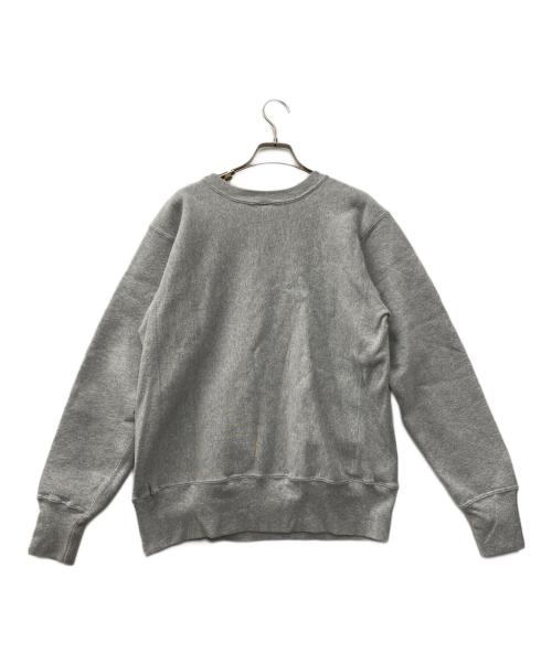 Champion（チャンピオン）Champion (チャンピオン) リバースウィーブクルーネックスウェットシャツ グレー サイズ:Lの古着・服飾アイテム