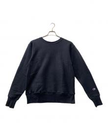 Champion（チャンピオン）の古着「リバースウィーブスウェット」｜ブラック