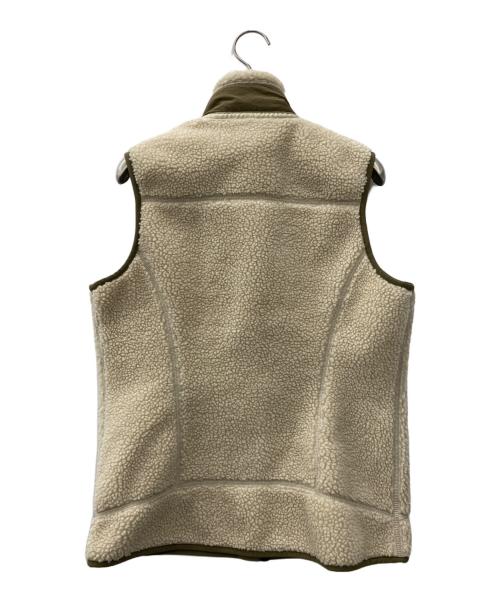 Patagonia（パタゴニア）Patagonia (パタゴニア) レトロＸベスト アイボリー×オリーブ サイズ:Sの古着・服飾アイテム
