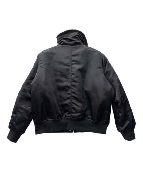 GAP（ギャップ）GAP (ギャップ) フェイクファー襟付き短丈ジャケット ブラック サイズ:Lの古着・服飾アイテム