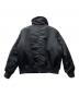 GAP (ギャップ) フェイクファー襟付き短丈ジャケット ブラック サイズ:L：10000円
