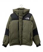 THE NORTH FACEザ ノース フェイス）の古着「ダウンジャケット」｜グリーン×ブラック