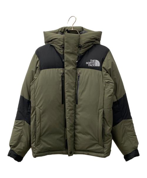 THE NORTH FACE（ザ ノース フェイス）THE NORTH FACE (ザ ノース フェイス) ダウンジャケット グリーン×ブラック サイズ:Ｍの古着・服飾アイテム