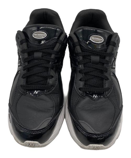 NEW BALANCE（ニューバランス）NEW BALANCE (ニューバランス) ローカットスニーカー ブラック サイズ:SIZE 24cmの古着・服飾アイテム