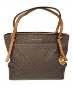 MICHAEL KORSマイケルコース）の古着「VOYAGER LG EW TZ TOTE」｜ブラウン