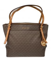 MICHAEL KORS（マイケルコース）の古着「VOYAGER LG EW TZ TOTE」｜ブラウン