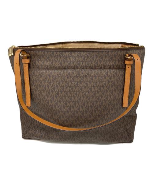 MICHAEL KORS（マイケルコース）MICHAEL KORS (マイケルコース) VOYAGER LG EW TZ TOTE ブラウンの古着・服飾アイテム