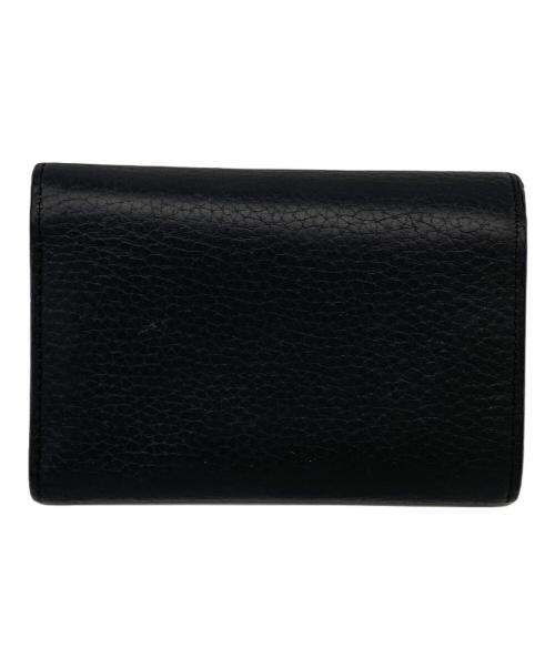 LOUIS VUITTON（ルイ ヴィトン）LOUIS VUITTON (ルイ ヴィトン) ポルトフォイユ・カプシーヌ コンパクト ブラック×ピンクの古着・服飾アイテム