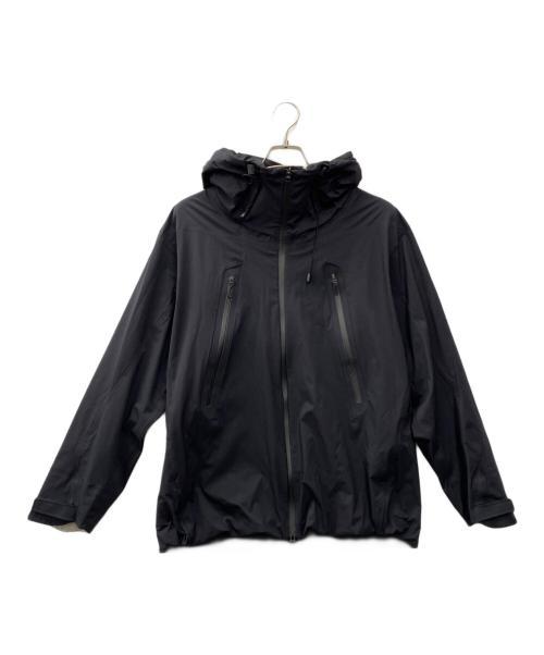 DESCENTE ALLTERRAIN（デザイント オルテライン）DESCENTE ALLTERRAIN (デザイント オルテライン) EDIFICE (エディフィス) ハードシェルジャケット ブラック サイズ:Lの古着・服飾アイテム