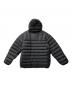 SUPREME (シュプリーム) MICRO DOWN HALF ZIP HOODED 25FW ブラック サイズ:S：60000円