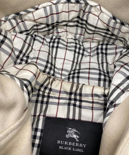 BURBERRY BLACK LABEL（バーバリーブラックレーベル）BURBERRY BLACK LABEL (バーバリーブラックレーベル) ダッフルコート ベージュ サイズ:Ｍの古着・服飾アイテム