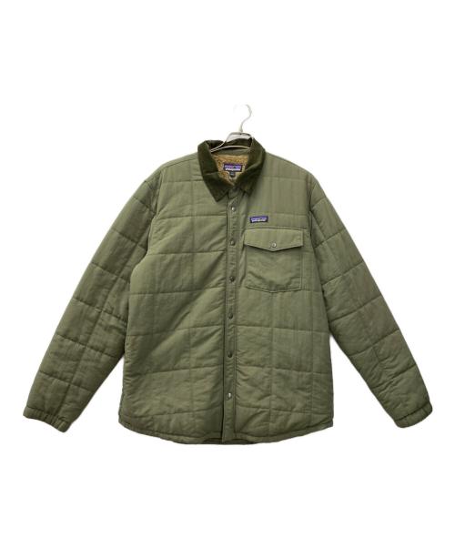 Patagonia（パタゴニア）Patagonia (パタゴニア) イスマス キルテッド シャツ ジャケット P グリーン サイズ:Lの古着・服飾アイテム